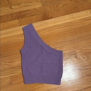 Madewell Purple Knit Sweater Size XXS